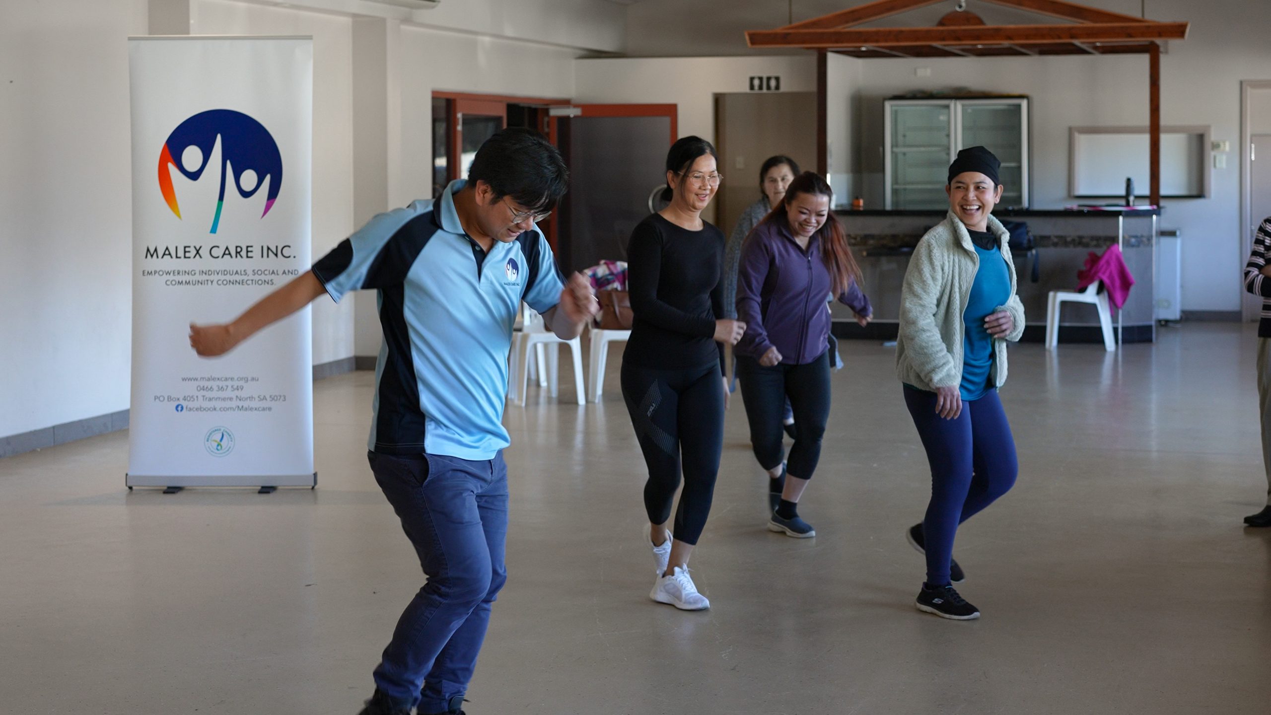 Malex Care dancing classes held in Adelaide