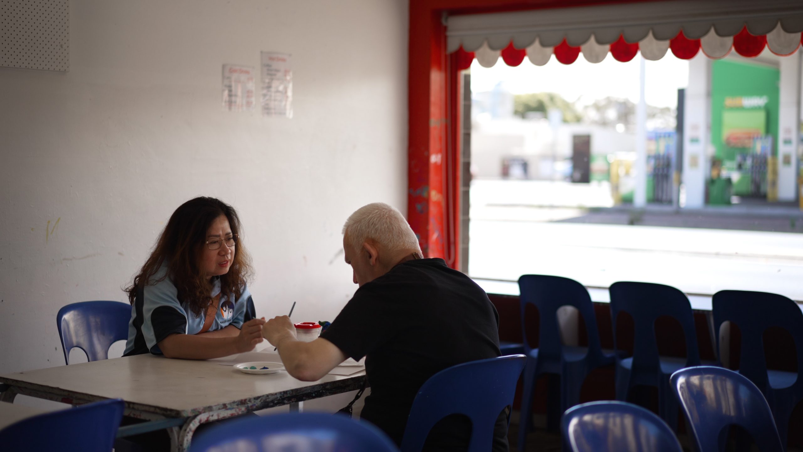 Malex Care Worker with Client - NDIS Disability Support in Adelaide