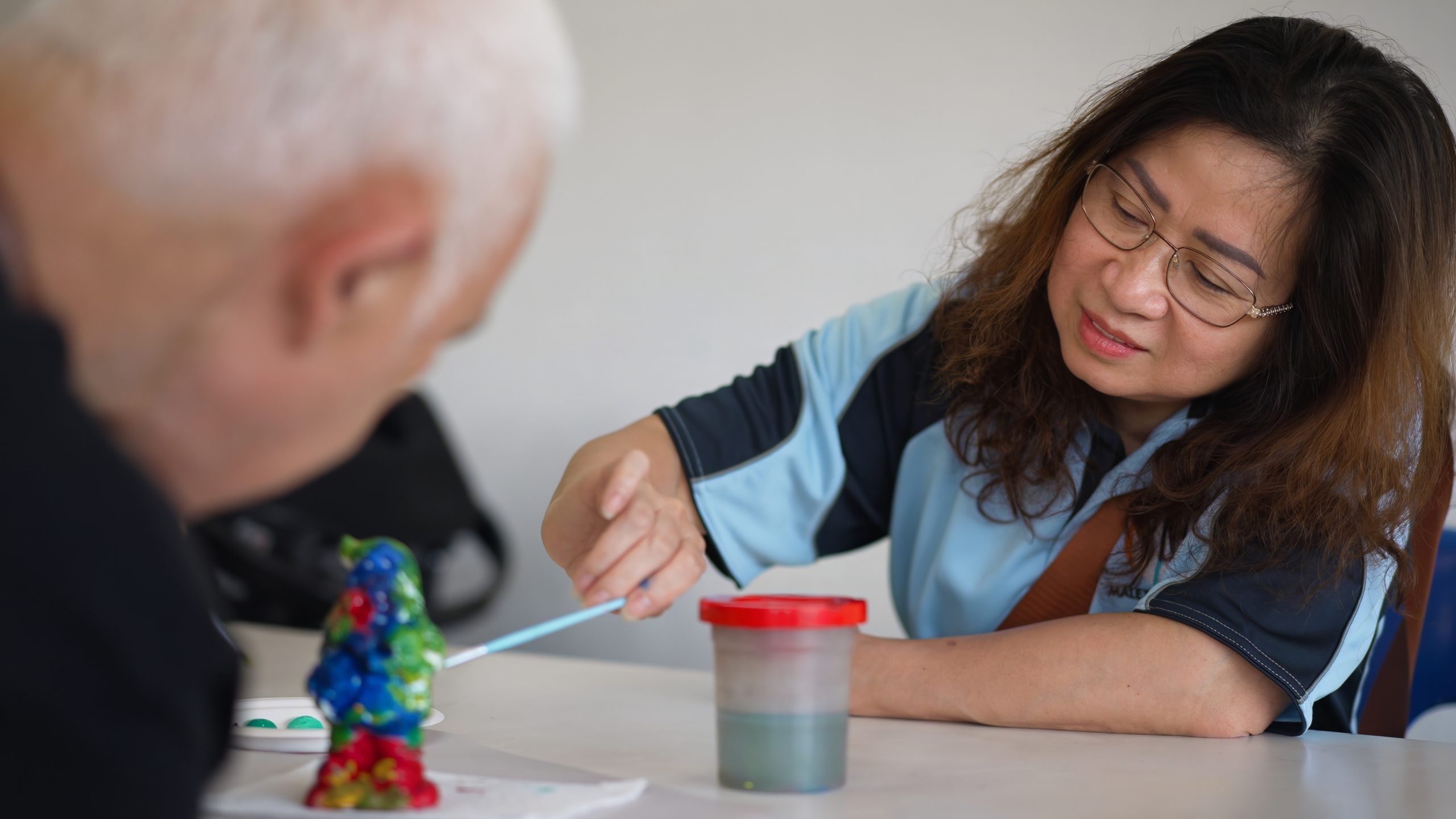 Malex Care Worker with Client - NDIS Disability Support in Adelaide