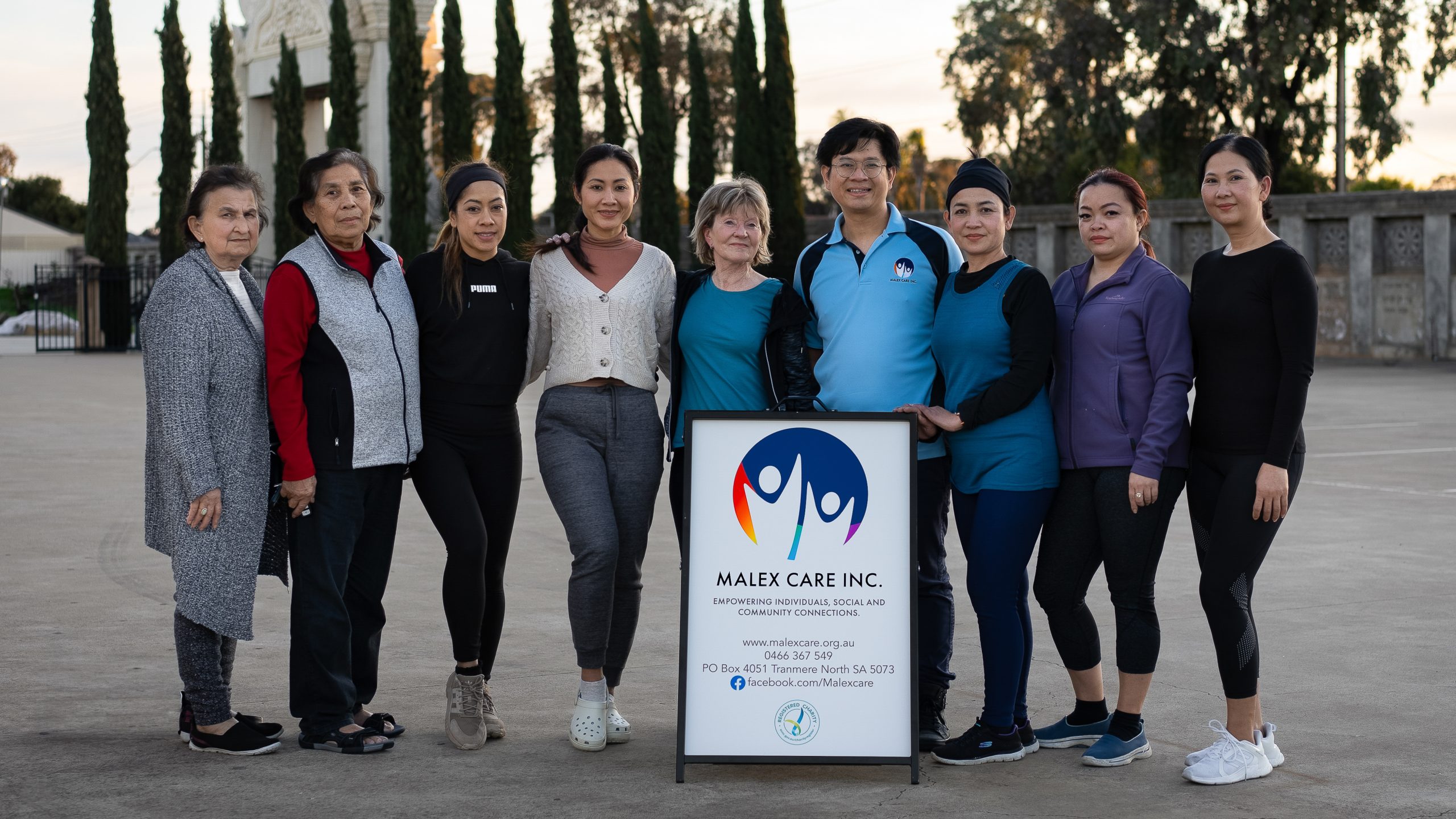 Malex Care Community Programs in Adelaide, promoting social interaction, confidence to engage and participate in cooking, dancing, self defence, and strengths for life.