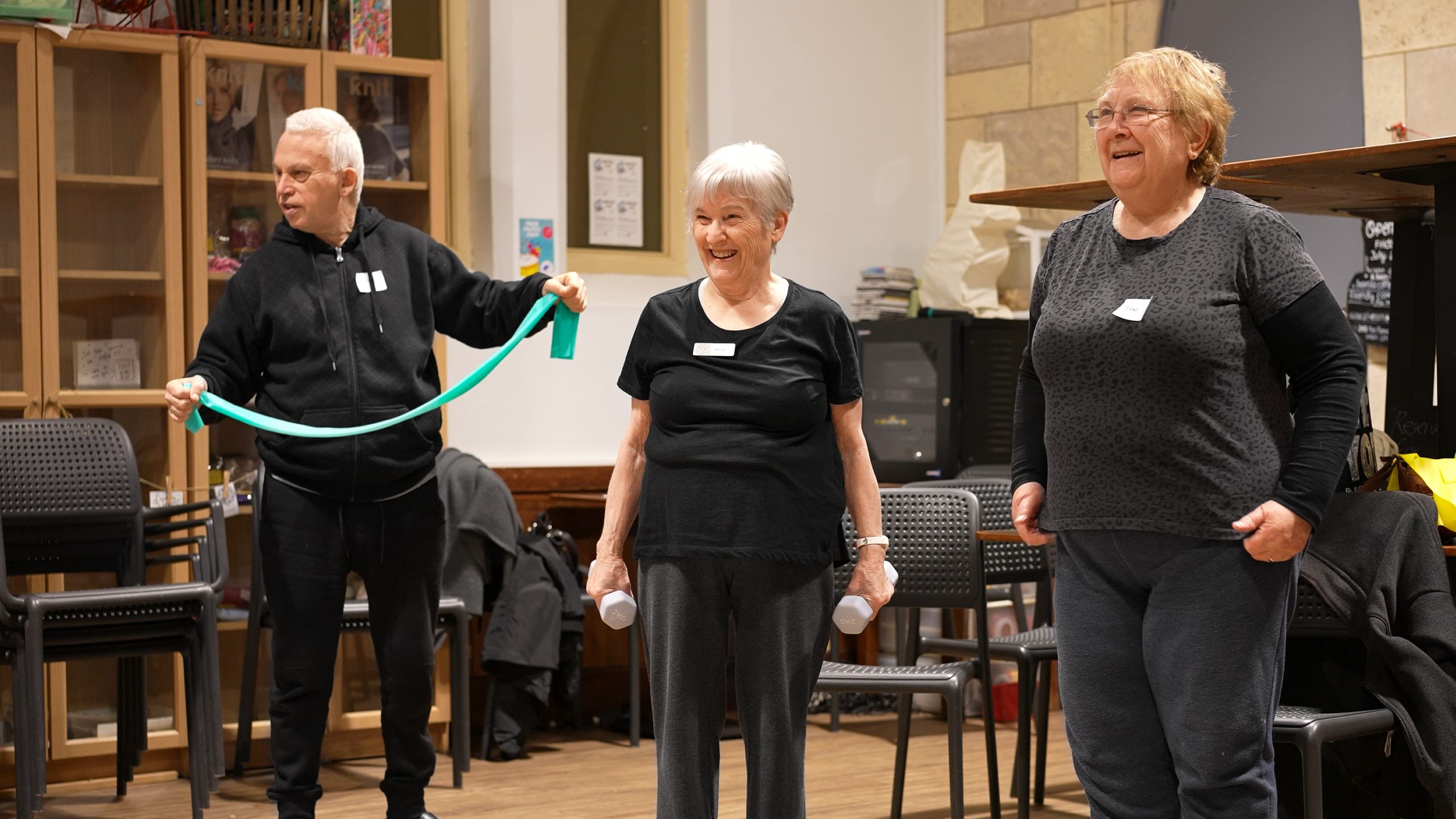 Exercise and Socialise at Strengths for Life on Thursdays at 9:30am